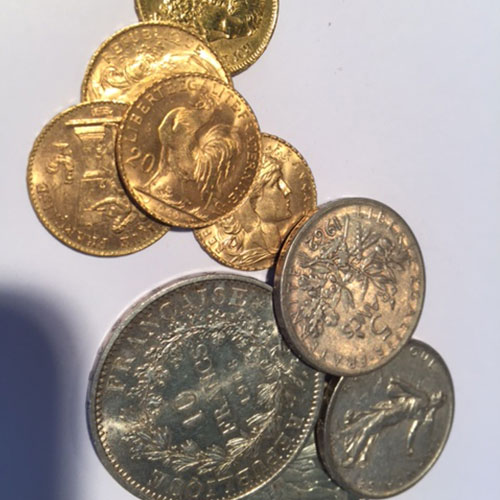 Pièces anciennes